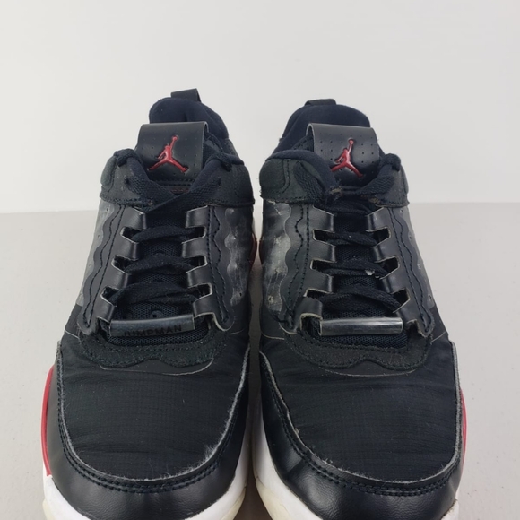 NIKE JORDAN AIR MAX 200 BLACK/GYM
RED-WHITE (GS) - Picture 10 of 11